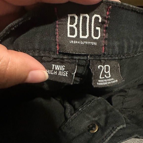 BDG‎ Twig High Rise black Jeans 29 - Picture 6 of 7